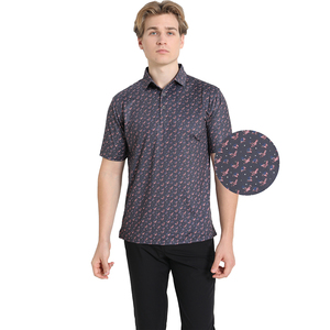 Wholesale High Quality Luxury Embroidered Printed Custom logo Men's Summer Clothes Screen Printed Short Sleeve Plain Polo Shirt