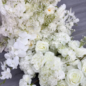 Wholesale High Quality Silk Rose Artificial Wedding &amp; Valentine's Day <strong>Floral</strong> Aisle Runner Handmade Long Lasting Decoration - Product Image 3