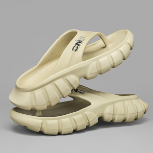 INC White EVA Outdoor Slippers Open Toe Cushioned Summer <b>Slide</b> Sandals - Product Image 2