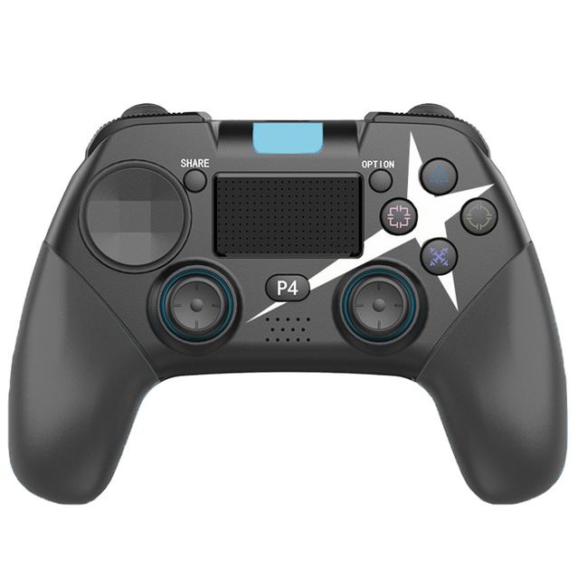 Vibration Touchpad Blue-tooth 4.0 Wireless Joystick Controller for PS3 PS4 PC Computer Mobile Phone