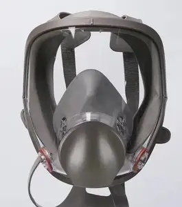 Industrie Gasmasker Volledige Hoge Filtratie Chemicaliën Nucleaire Bescherming Anti Gif Volledige Gasmasker Masker Voor Roken