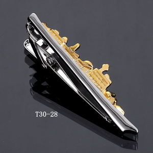 Nouvel Arrivage 2026 Tendance Pince à Cravate <span class=keywords><strong>Avion</strong></span> Balle Argentée Électroplaquée Cadeaux d'Entreprise Pince à Cravate Souvenir de Voyage pour Salons Professionnels - Product Image 6