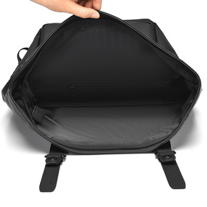 2025 Large Capacity PU Waterproof <b>Backpack</b> for High School <b>College</b> Students Business Travel Durable Polyester Lining - Product Image 5