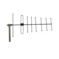 Antenne Yagi de station de base en acier inoxydable VHF 220-290 MHz bande 229 MHz 12 dBi TDJ-230Y8