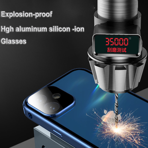 Nouveau Film de lentille en verre trempé protéger 360 <span class=keywords><strong>magnétique</strong></span> métal <span class=keywords><strong>anti</strong></span>-peep <span class=keywords><strong>coque</strong></span> de téléphone <span class=keywords><strong>Anti</strong></span>-<span class=keywords><strong>espion</strong></span> couverture arrière pour <span class=keywords><strong>iPhone</strong></span> 15 14 plus 13 12 <span class=keywords><strong>11</strong></span> - Product Image 3