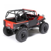 Axial 1/10 SCX10 III CJ-7 4X4 RTR Brushed Rock Crawler Oficialmente Licenciado con Interior Completo, Función DIG y Amortiguadores Líquidos a Escala RC