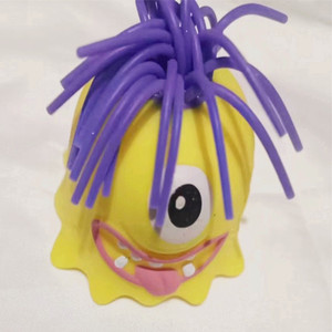 New Rubber Stress-relief <b>Squeeze</b> Toy Monster <b>Ball</b> Popular Slow-rebound Toy for Gift - Product Image 4