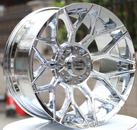 Rines de Aleación para Camioneta y SUV, Diseño Cóncavo Profundo, Cromado Espejo, Offset Negativo 20/22 -42, 5x127/139.7/6x135/139.7/8x165.1/170
