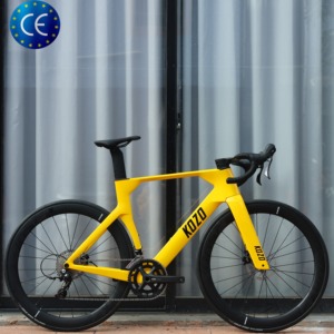 Vélo de route en carbone KOZO T800 700C Empire pour 24 vitesses, frein à disque hydraulique, cadre sport ultraléger, roues en option - Product Image 1