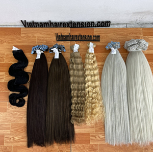 Wholesale Platinum Blonde Tape in Human Hair <b>Extensions</b> Silky Straight Vietnamese Virgin Hair for Global Professional Brands - Product Image 6