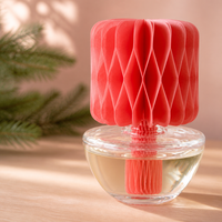 Diffuseur d'arômes en papier nid d'abeille en gros, parfum longue durée 45 jours pour bureau, salle de bain, petit espace, décoration sans flamme