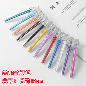 Pinza para el pelo de punta fina de resina plástica, bonita, para posicionamiento lateral, estilo maquillador para mujer, verano 2025, origen Yiwu - Product Image 5