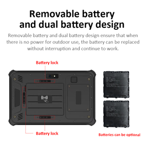 Tableta Robusta Android 4G 8500 mAh 8 con Lector de Códigos de Barras, Resistente a Golpes, Impermeable IP67, PC Industrial SK-08M - Product Image 2
