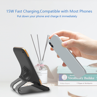Chargeur de téléphone personnalisé en usine 15W support de chargeur sans fil universel à charge rapide pour Smartphone