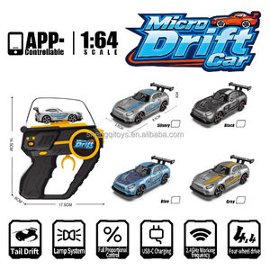 سيارة سباق صغيرة للتحكم عن بعد من إل كيه تويز، مقياس 1/64، سيارة تحكم عن بعد عالية السرعة 2.4 جيجاهرتز، سيارة رياضية صغيرة للانجراف جاهزة للتشغيل - Product Image 2