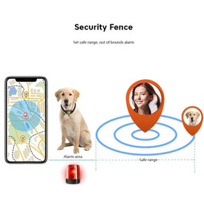 Fabrik-Großhandel Meistverkauftes Wasserdichtes Hundehalsband 72H Akku 500mAh ABS+PVC GPS-Tracker Waschbar Echtzeit-Tracking Smart - Product Image 6