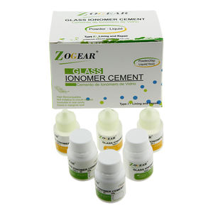 TM020 ZOGEAR materiale di riempimento dentale vetro ionomero cemento (60g polvere + 45ml liquido) - Product Image 1