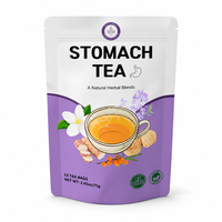 Tisane Confort Digestif aux Plantes en Gros MWTEA Sans Sucre 10 Sachets Pyramidaux Botaniques Infusion Froide Vrac Marque Privée OEM