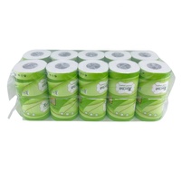Vente en gros d'échantillon gratuit de papier toilette en vrac souple écologique papier hygiénique de qualité non fluorescent imprimé Higinico