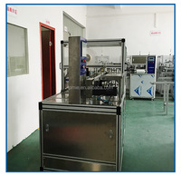 Nouveau Type de machine d'emballage de pli de savon rond semi-automatique emballage de pli d'emballage de savon d'hôtel pour le thé de brique