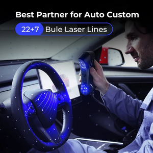 Máy quét Raptor Pro 3D gốc 22 + 7 dòng laser xanh/ánh sáng Nir 0.02mm Độ chính xác 60fps chống rung theo dõi quét màu 24bit - Product Image 5