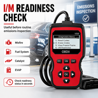 Lector de Códigos OBD2 Profesional V320, Escáner de Diagnóstico de Fallas del Motor, Eliminador de Códigos DTC, Herramienta de Reinicio de Luz de Advertencia del Motor
