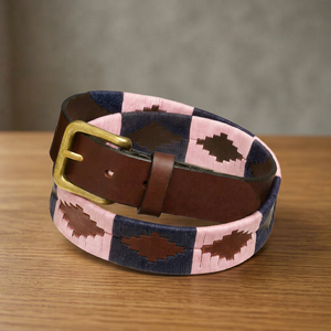 Ceinture Polo en Cuir Véritable Premium avec Marquage Personnalisé pour Acheteurs Mondiaux de Divine International - Product Image 1