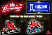 Enseigne murale découpée au laser avec logo lumineux pour bar, restaurant, enseigne LED suspendue à la fenêtre