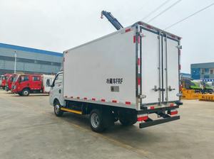 Eléctrico pequeño <span class=keywords><strong>Cole</strong></span> 4*2/4*4 camión Congelador Refrigerador Camión gasolina Refrigerado Contenedor cuerpo Van - Product Image 4