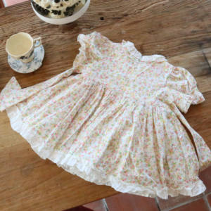 FL65 moda estiva bambina abito spagnolo pizzo blu Tulle all'ingrosso <span class=keywords><strong>abbigliamento</strong></span> per bambini 2-7 anni - Product Image 3