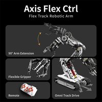 Kits de construction de bras robotique technique programmable MILI avec télécommande, modèle éducatif STEM contrôlé par application à distance