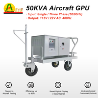 Konverter Frekuensi Statis Yibenyuan 400Hz Fase Tunggal/Tiga Fase 115VAC 22VAC 50KVA untuk Pengujian Pesawat Terbang