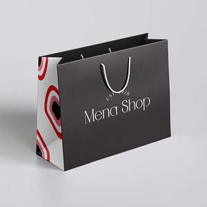 Borse di Carta Kraft Rosa di Lusso all'Ingrosso con Manico e Logo Personalizzato per Boutique di Scarpe, Negozi di <span class=keywords><strong>Compleanni</strong></span>, Regali e Shopping - Product Image 4