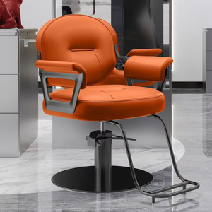 Fauteuil de Barbier Tendance pour Salon, en Cuir Ergonomique, Rotation à 360 Degrés, Design Moderne et Simple, Usage Commercial, Réglable en Hauteur - Product Image 6