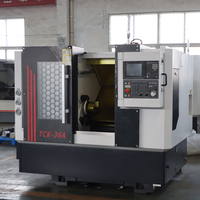 Tour CNC TCK36A de haute vitesse de la marque WOJIE certifié CE pour le travail de précision des métaux