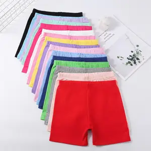 Kinder Goedkope Dans Shorts Yoga Sport Gymnastiek Korte Broek Meisjes Zomer Broek Veiligheid Boxershort Jonge Meisjes Veiligheidsbroek