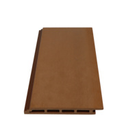 Panneau mural extérieur imperméable écologique WPC ignifuge, surface facile à nettoyer pour une décoration extérieure moderne