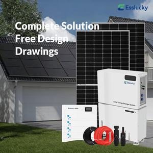 Système solaire 6 kW avec batterie murale pour usage domestique - Product Image 4