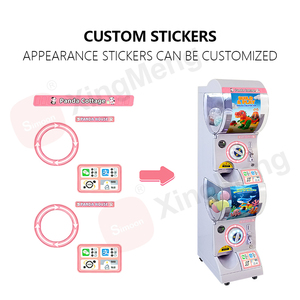 Máquina Expendedora de Juguetes de Cápsula Kawaii, Máquina Operada con Monedas con Vitrina Transparente para Tiendas Japonesas - Product Image 2