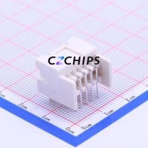 S10B-XADSS-N(LF)(SN) Wire-to-Board Pin Header Bent Lead Through Hole,P=2.5mm Connector 2x5P 2.5mm Right Angle Insert XAD - Product Image 1