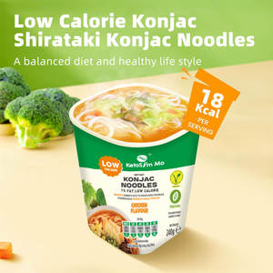 Keto cibi all'ingrosso istantanea tazza di pollo spaghetti istantanei Pasta Ramen - Product Image 2