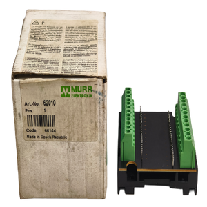 Plc Elektronik 62010 Mp12 Module D'assembla Rail De Monta Type Vis <strong>Bornier</strong> for Warranty Product - Product Image 1