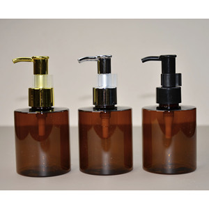 Chăm sóc da bao bì 150ml 200ml Nâu Pet cơ thể Lotion chai nhựa chai dầu gội đầu rỗng hổ phách - Product Image 2