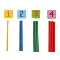 Caja de Computadora Educativa Digital de Madera, Juego de Mesa de Combinación para Niños