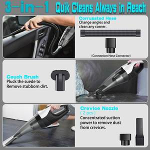 Nouvel aspirateur de voiture sans fil portable à double système pour grossistes – Aspirateur sans fil pour voiture - Product Image 4