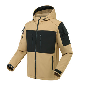 Giacca Bomber Scarab Autunno/Inverno in Tessuto Sharkskin, Antivento, Impermeabile, Isolata Termicamente, con Cappuccio, Unisex - Product Image 1