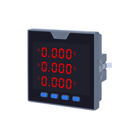 SUCHEN Meter Panel LED Digital Seri 310 Harga Terjangkau 96*96mm 100V 450Vac Penganalisa Daya Tiga Fasa Voltmeter Mobil