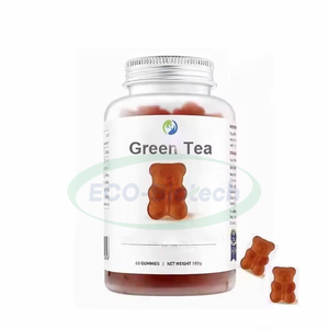 Ausreson Green Tea Gummies Extracto de té verde Suplemento dietético Etiqueta privada Matcha Green Tea Gummies - Product Image 1