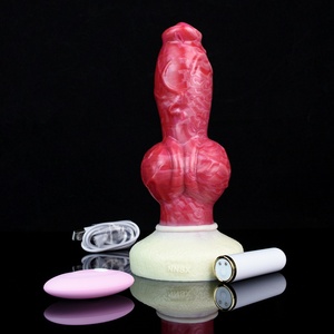 Vibrador NNSX Big Knot Dog con Control Remoto, Dildo, Tapón Anal para Mujeres, Estimulador de Clítoris, Masajeador, Juguetes Sexuales para Adultos - Product Image 1