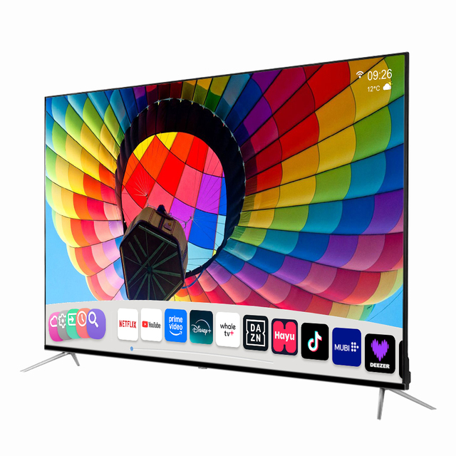 Frameless TVs 65 Inch 4K Ultra HD LED TV Television 70 75 80 85 100 Inch Smart TV Wholesale